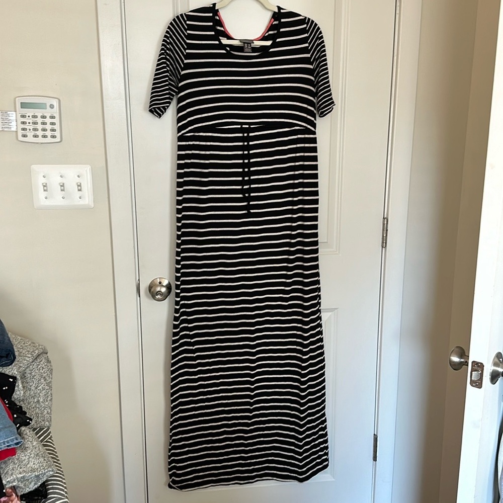 Baby by motherhood cotton jersey maxi dress in size s